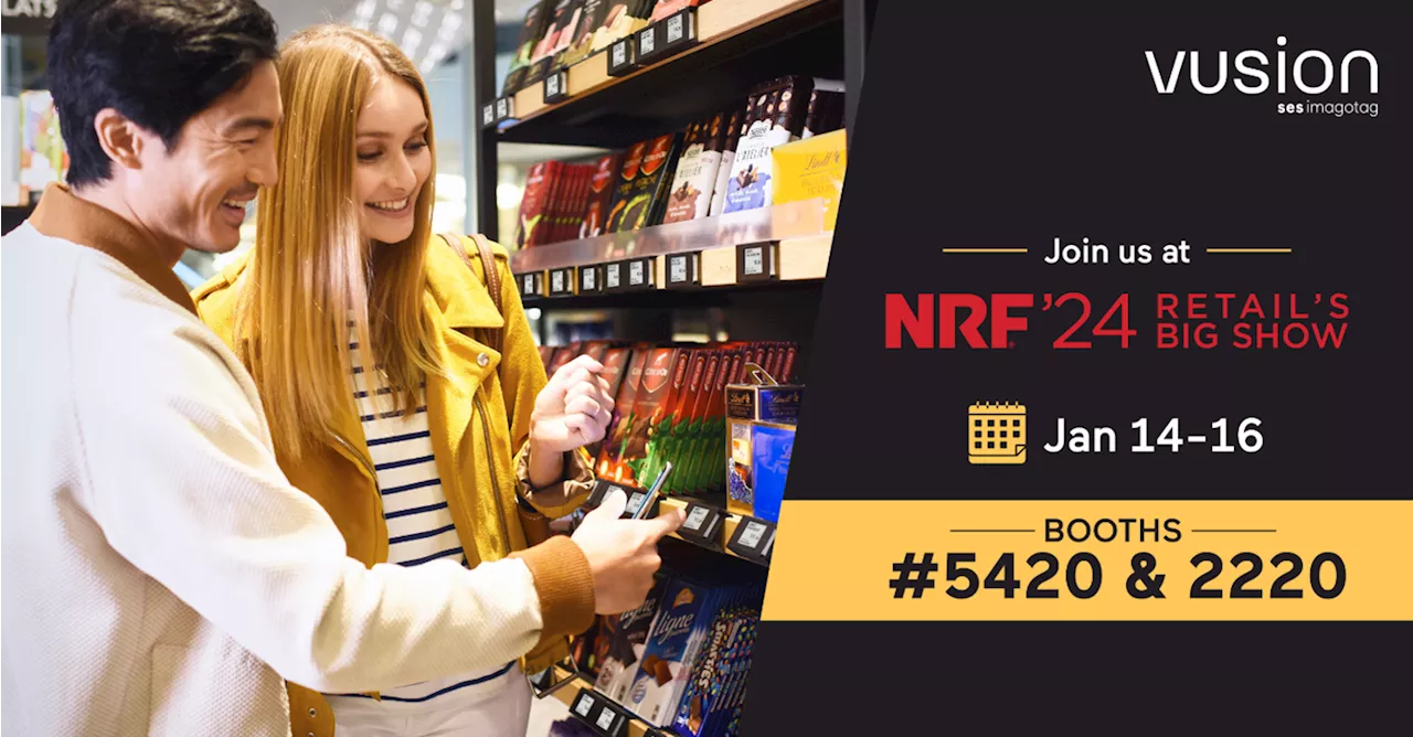 SES-imagotag 世界最大級のリテール向け展示会「NRF 2024」に出展