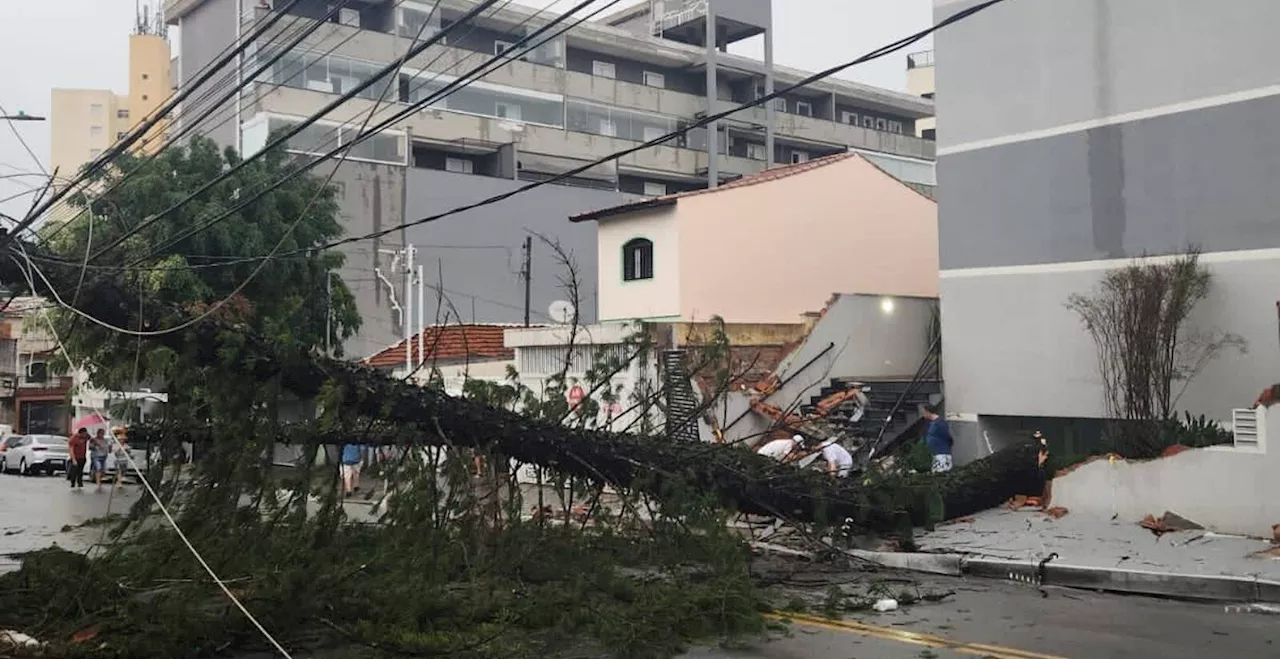 SP: 500 mil moradores seguem sem energia elétrica após temporal