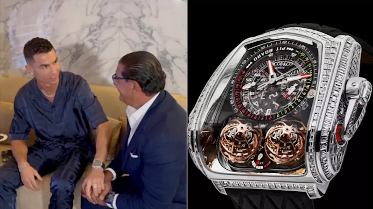 Cristiano Ronaldo Gets a $1.8 Million Watch From Jacob & Co. Founder