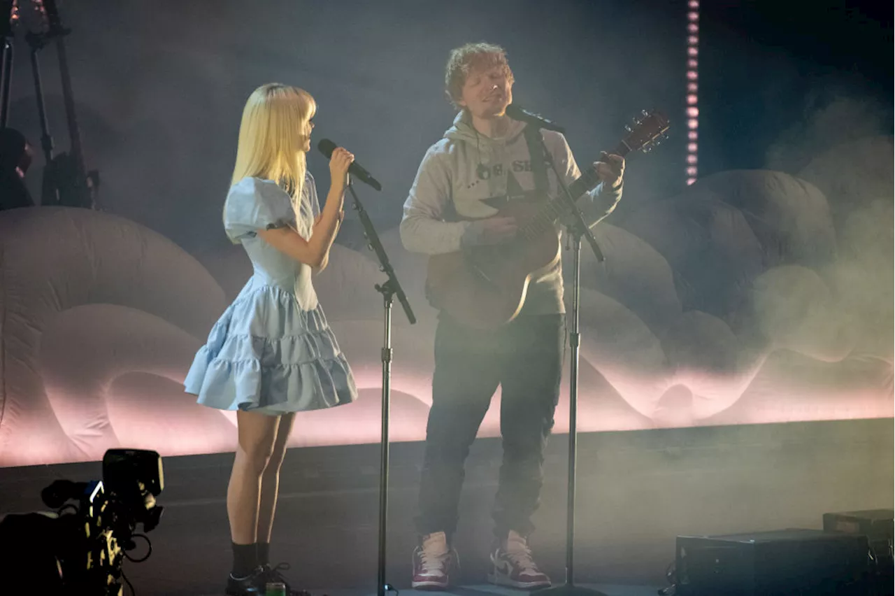 Watch Ed Sheeran and Maisie Peters Perform ‘Lego House’ at Wembley