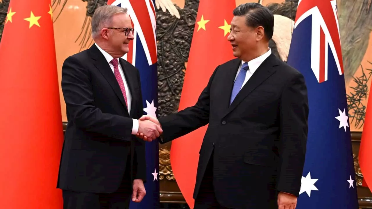 Xi Jinping says China-Australia relations 'on the right path' as he meets with Anthony Albanese