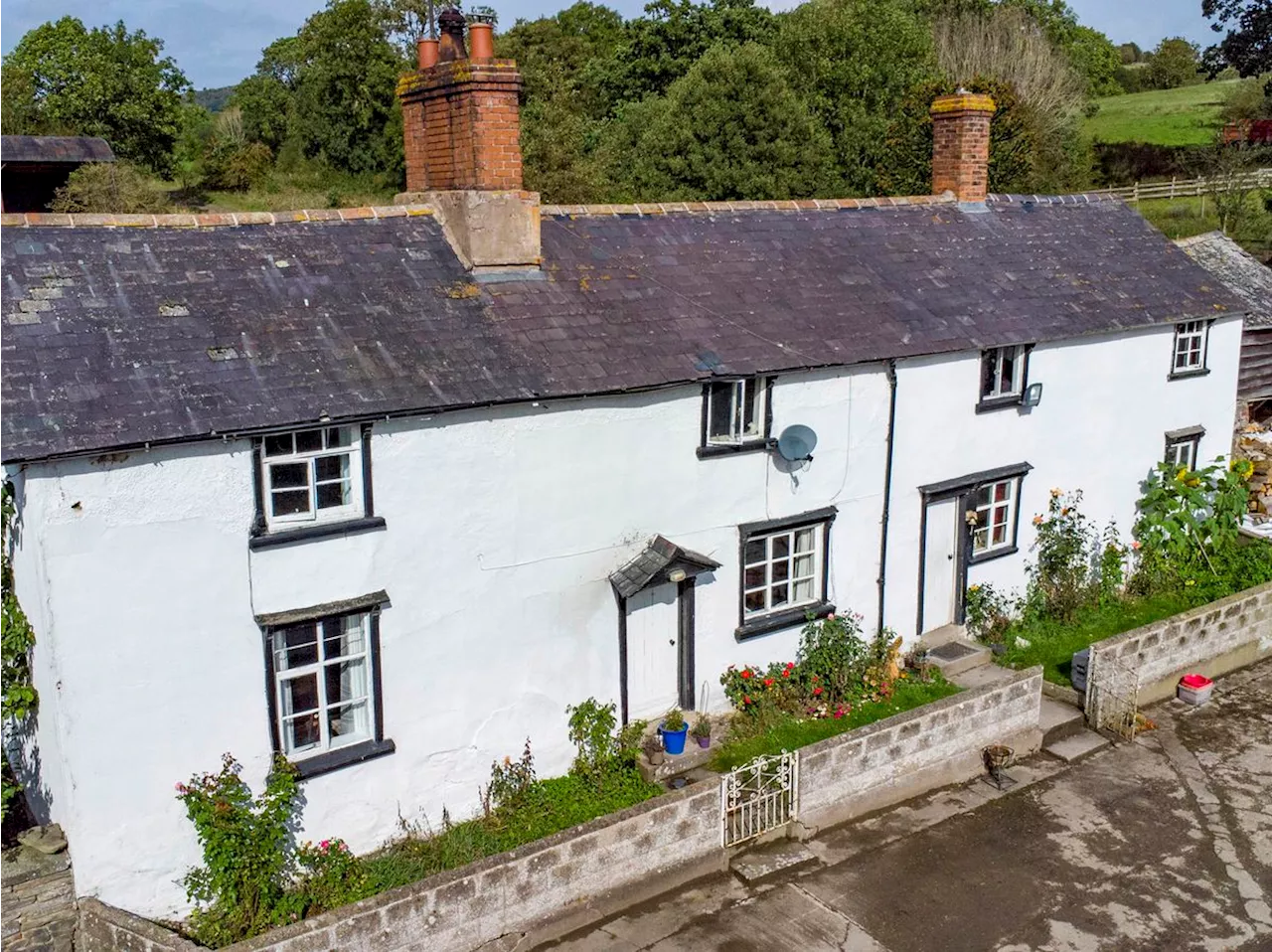 Shropshire border farm with Welsh longhouse and bags of development potential to be sold