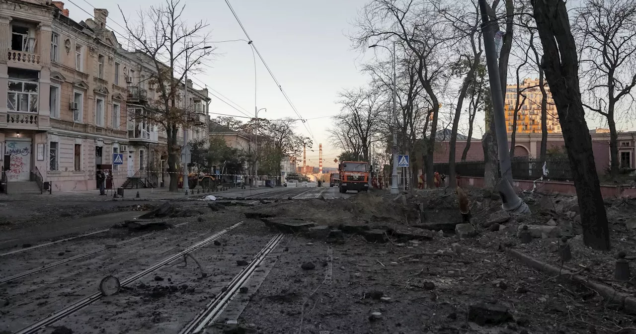 Ataque russo a Odessa provoca cinco feridos