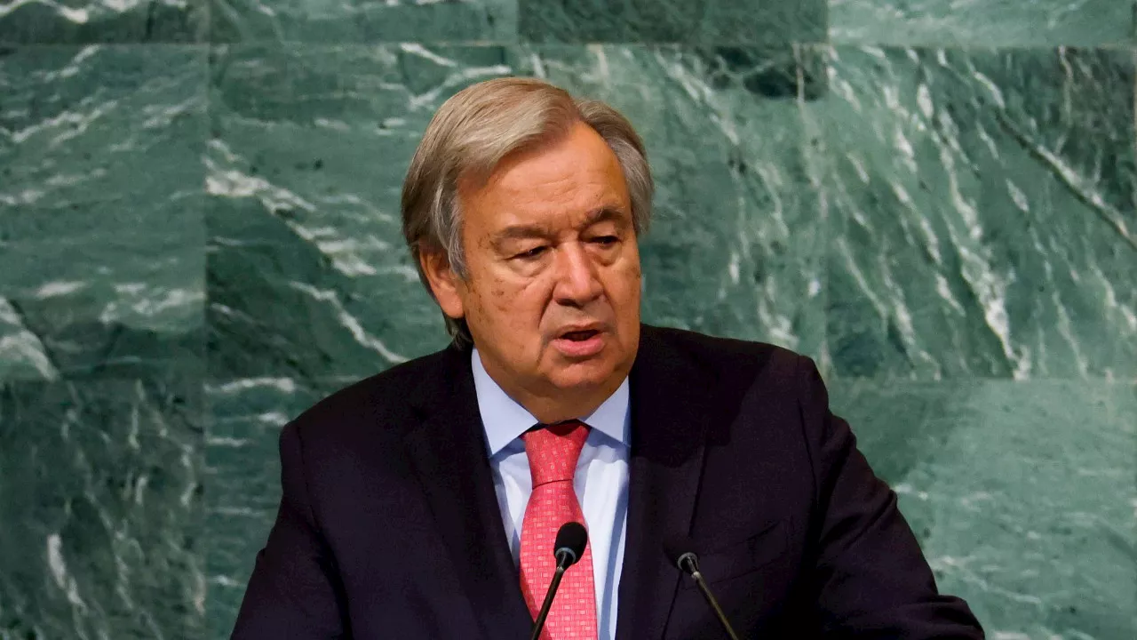 Israel-Hamas war turning Gaza into ‘graveyard for children’: UN chief António Guterres