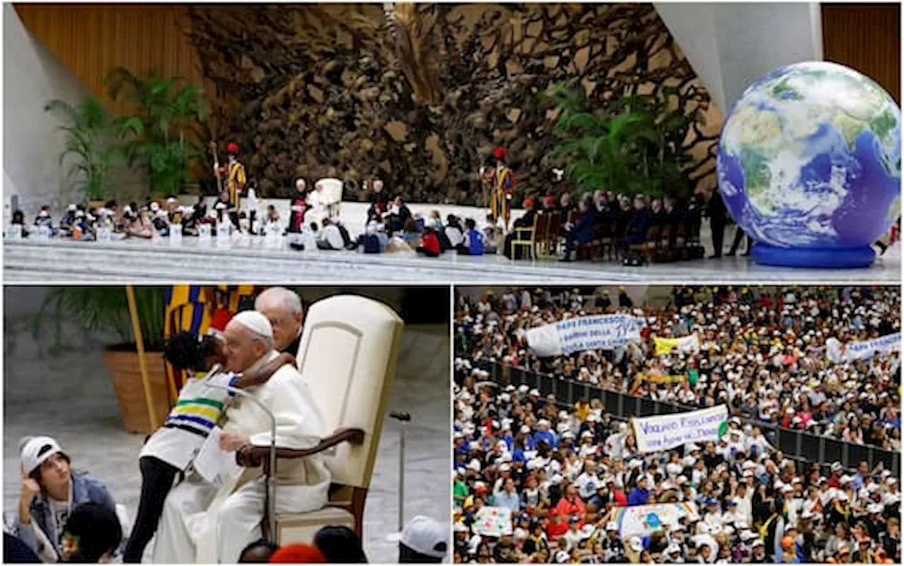 Il Papa incontra oltre 7mila bambini da tutto il mondo: “C'è bisogno di imparare da voi”