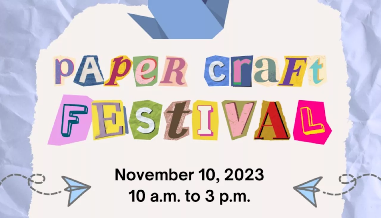 Celebrate paper with Sault Ste. Marie Public Library