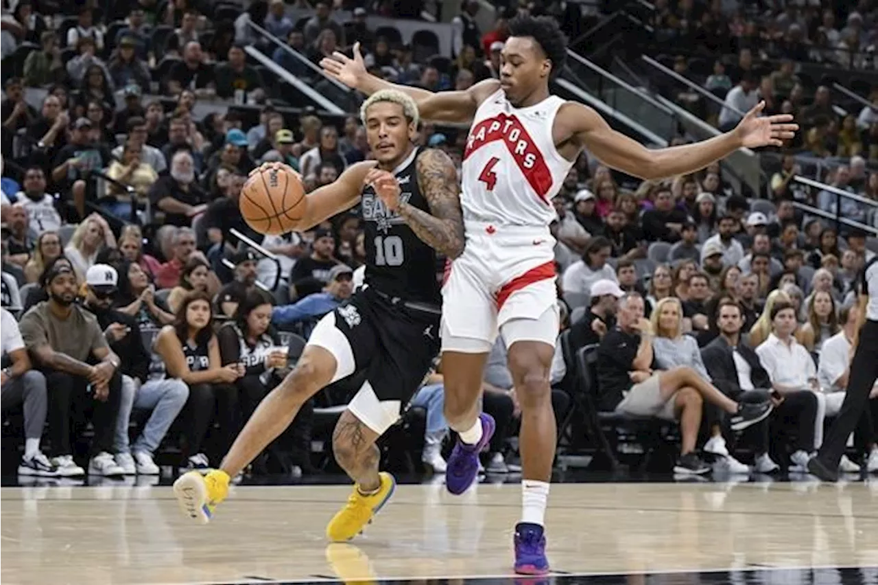 Raptors overcome 22-point deficit, beat Spurs 123-116 in OT