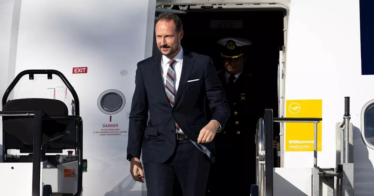 Norwegens Kronprinz Haakon auf Deutschlandreise