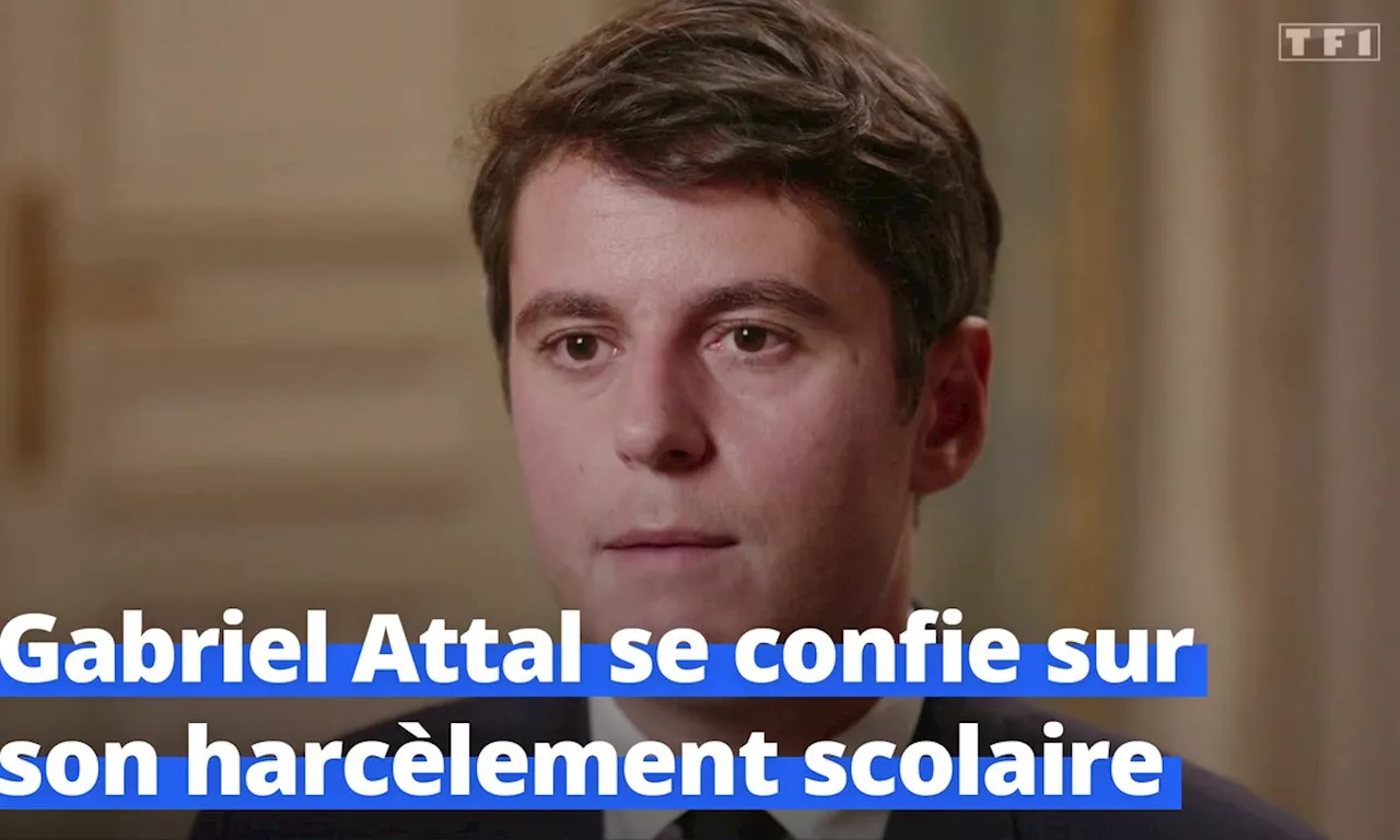 J'ai été harcelé à l'école : l'interview exclusive de Gabriel Attal