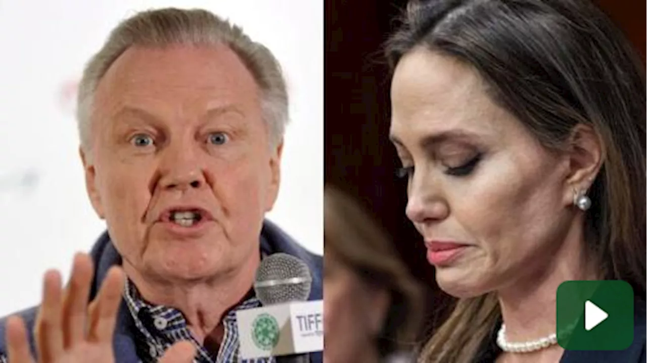 Scontro fra Angelina Jolie e il padre John Voight sulla guerra Israele-Hamas