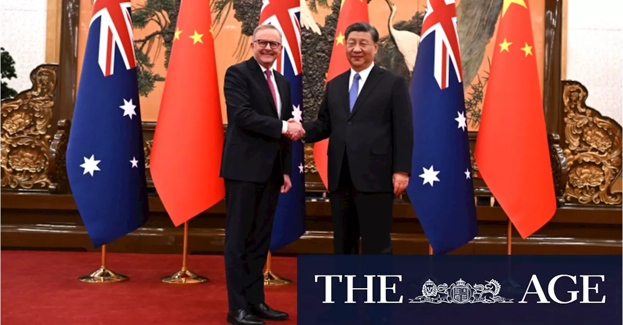 China hails ‘new starting point’ with Australia as Albanese meets Xi