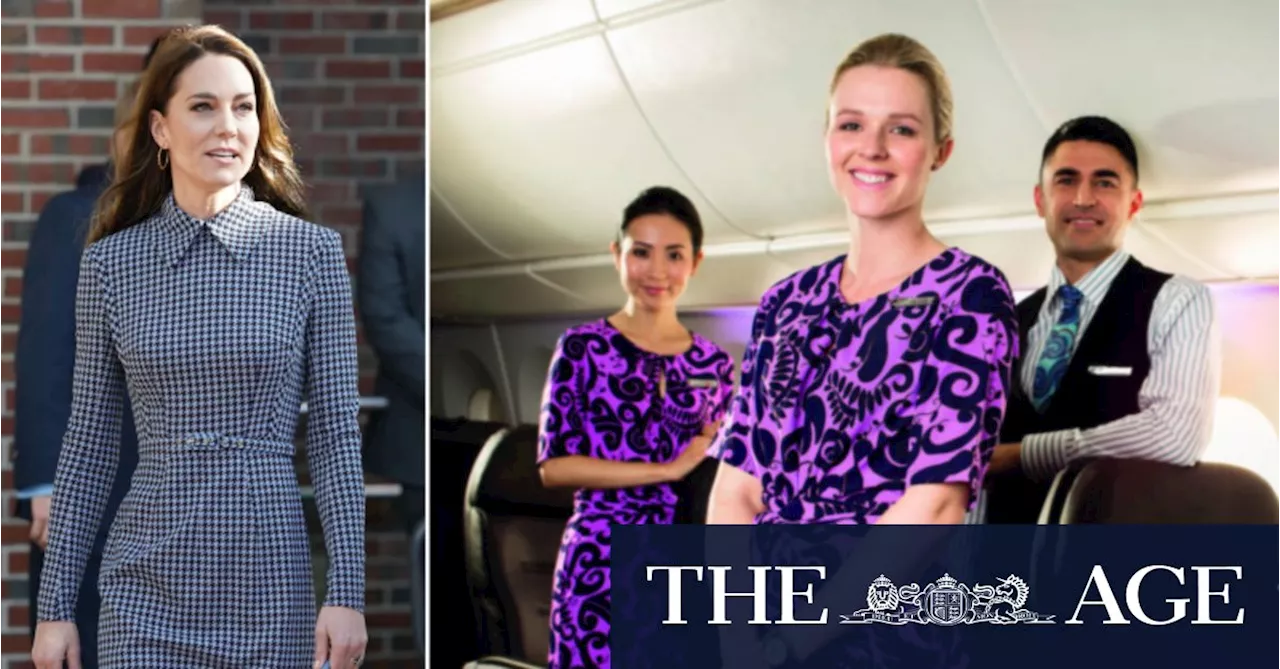 The new airline uniform fit for Princess Kate