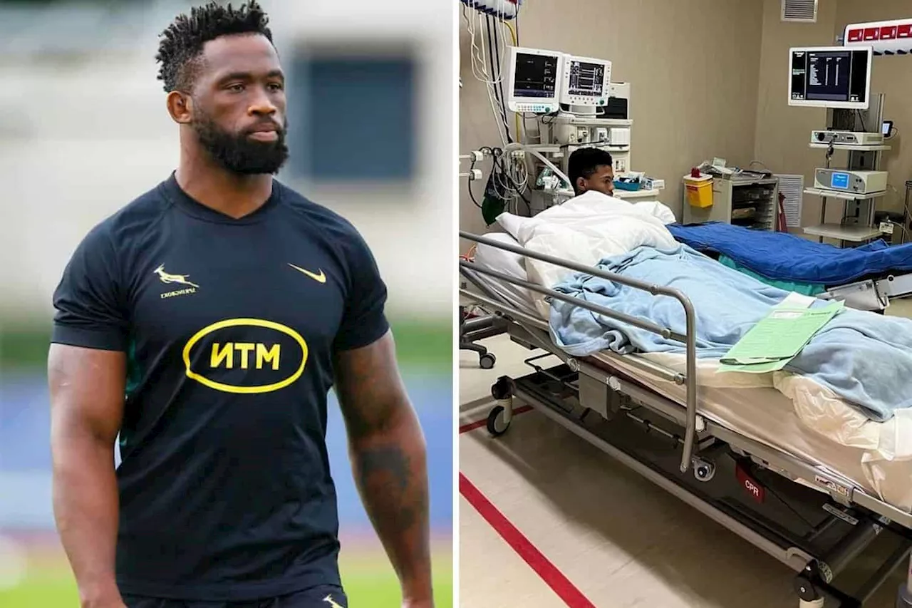 WATCH: Siya Kolisi’s heartwarming message to a boy who tore his ACL during a match