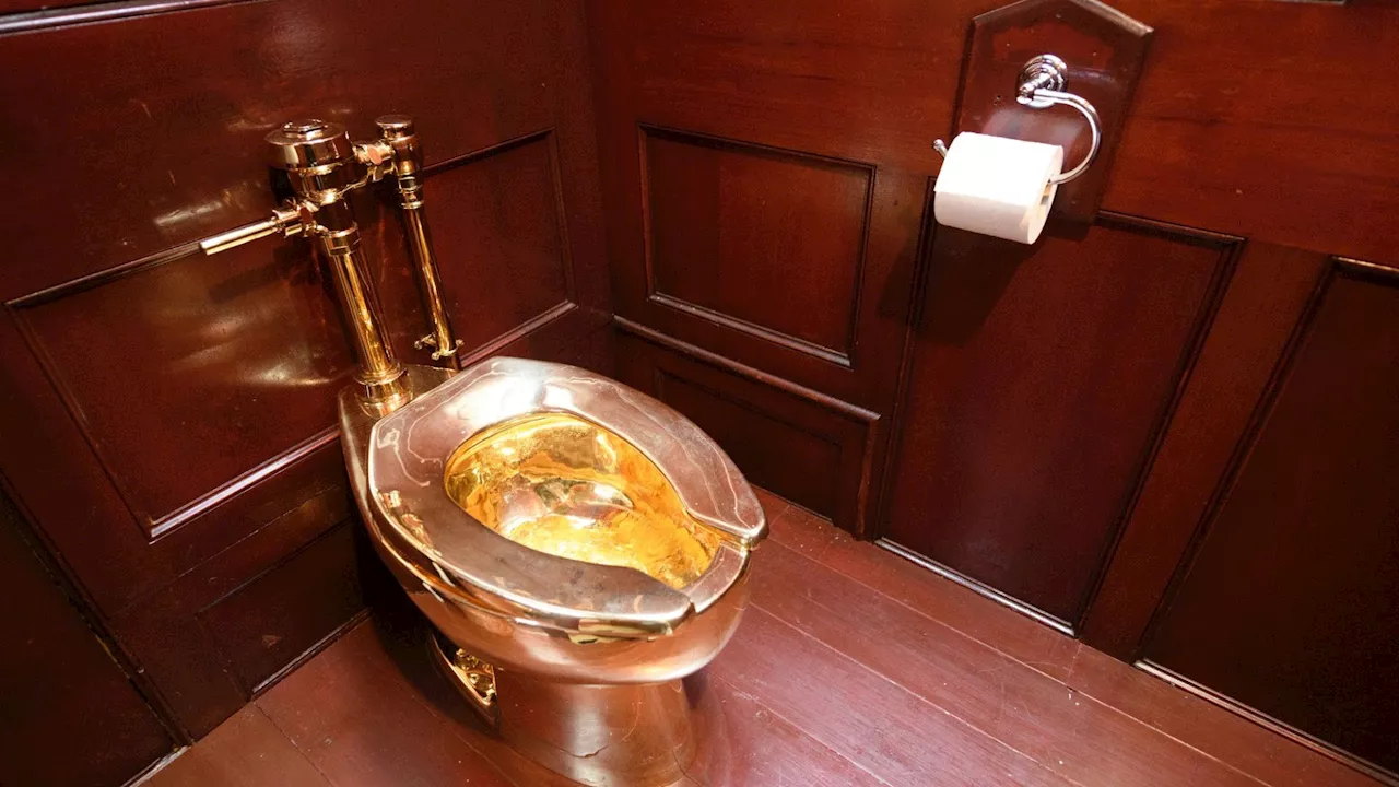 Four men charged after solid gold toilet worth £4.8m stolen from Blenheim Palace...