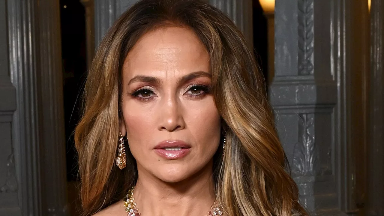 Jennifer Lopez, 54, stuns in a see-through Gucci gown at star-studded charity gala...