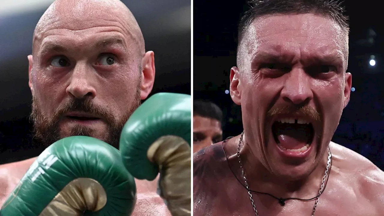 Tyson Fury vs Oleksandr Usyk new date to be announced NEXT WEEK, confirms Ukrainian’s promoter...