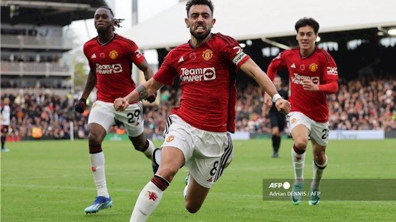 Bruno Fernandes Memilih Tetap Bermain Untuk Manchester United Tolak Bermain Di Liga Pro Saudi