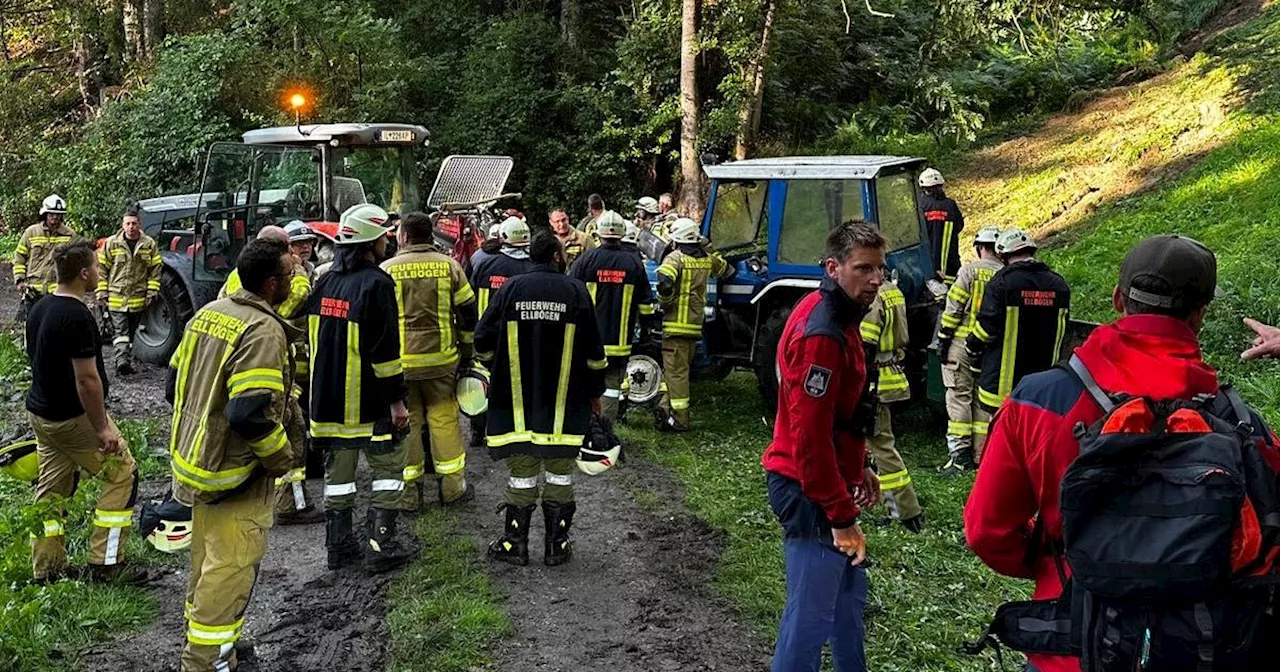 Prozess um Traktor-Absturz im Raum Innsbruck: Sohn am Gericht, Mutter in der Klinik