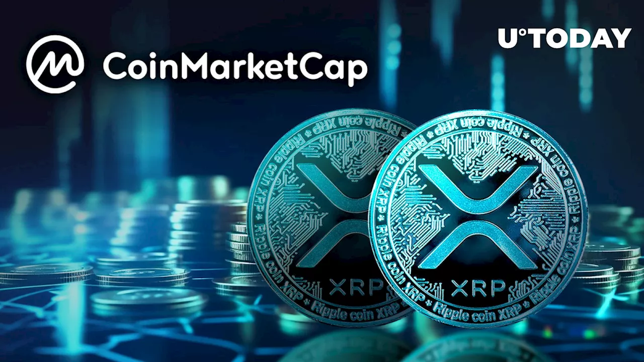XRP 11% up as Coin Recaptures 4th Place on CoinMarketCap