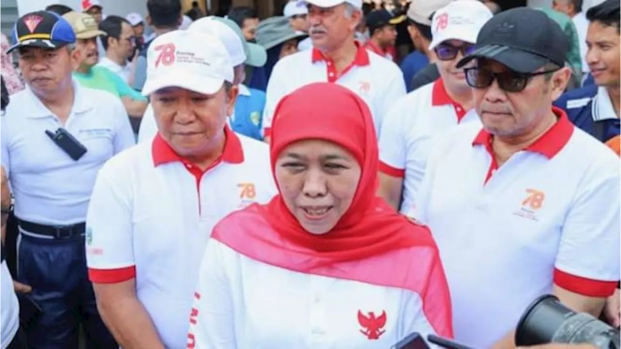 Diisukan Akan Masuk Tim Pemenangan Capres-Cawapres, Khofifah Jawab &quot;Saya Masih Gubernur&quot;