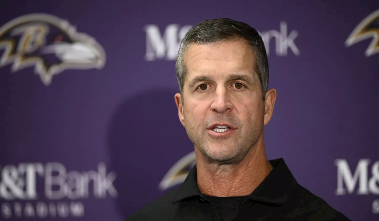 John Harbaugh refers to NCAA as 'judge, jury and executioner' while answering unrelated question