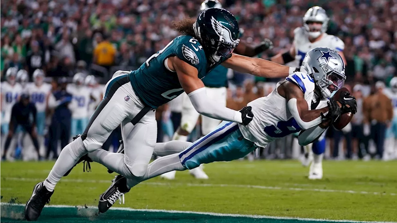 A game of inches goes against Cowboys in Week 9 loss to Eagles