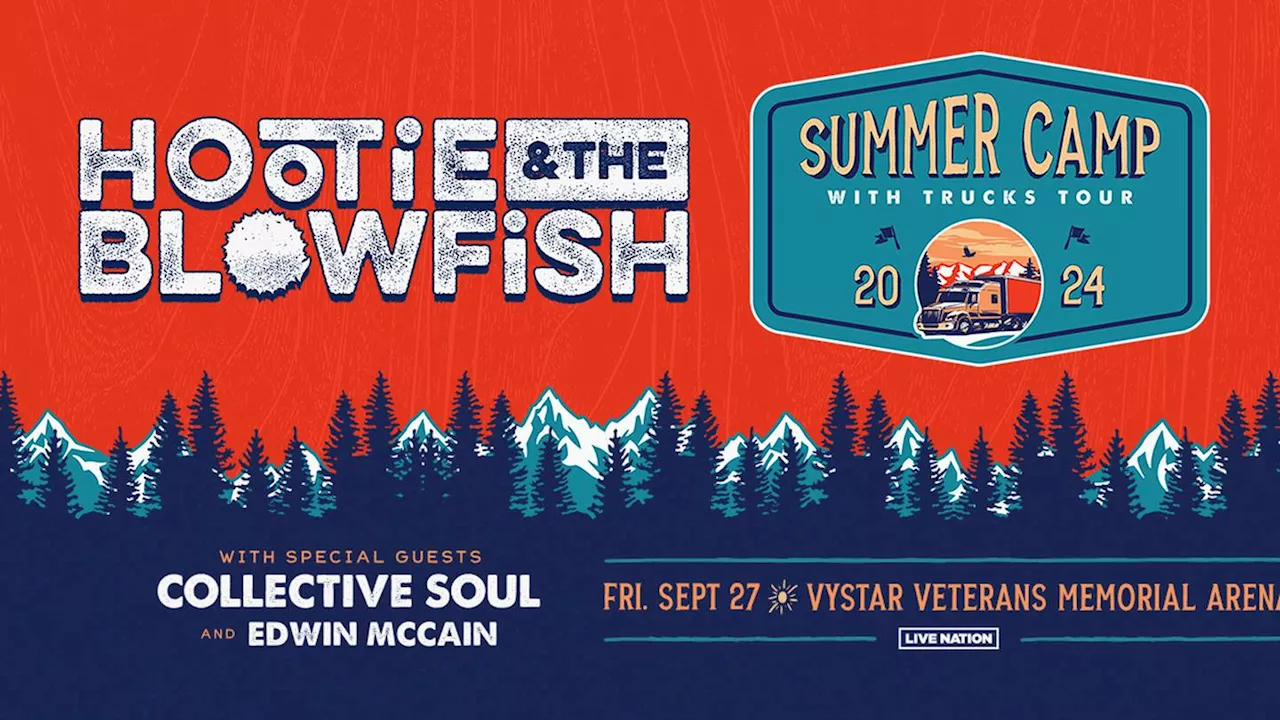 Hootie & the Blowfish coming to Jacksonville’s VyStar Veterans Memorial Arena in 2024