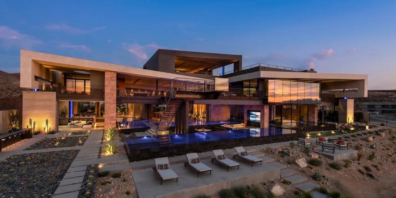 The Las Vegas Area’s Most Expensive Home Is Up For Sale Again