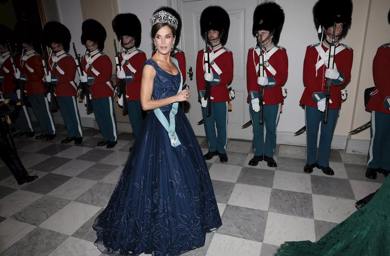 Visita de Estado a Dinamarca: la Reina Letizia y la reina Margarita con un impresionante despliegue de joyas