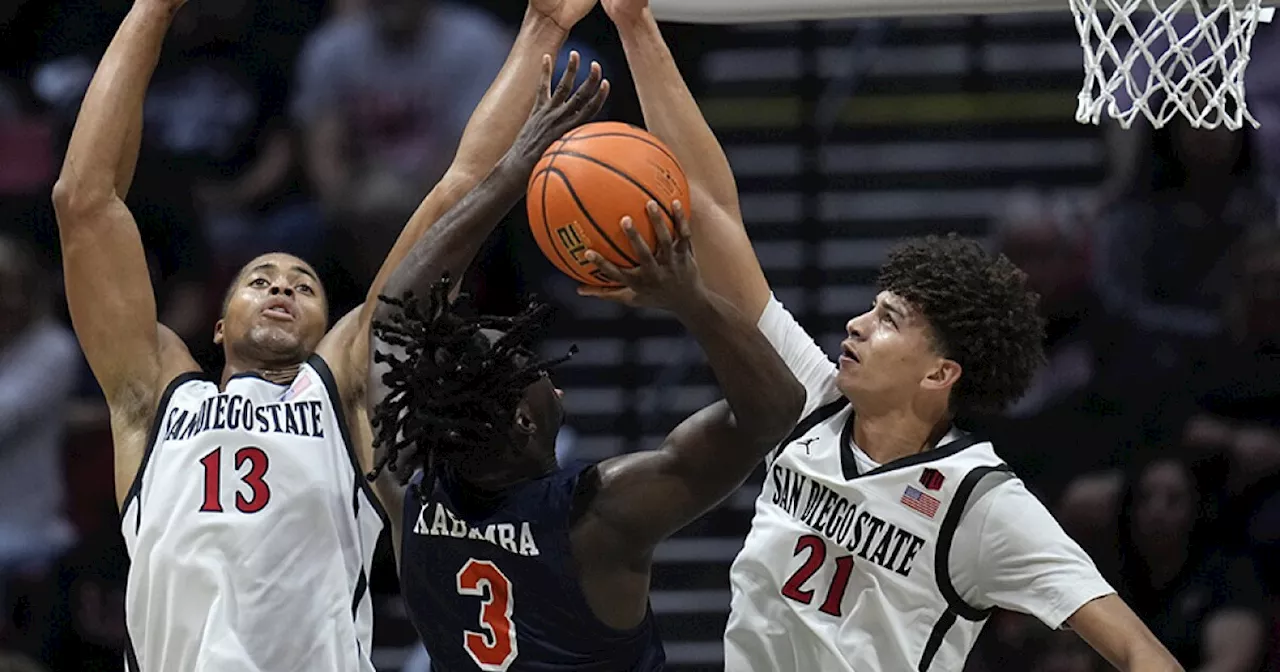 Aztecs raise Final Four banner, beat CSU Fullerton 83-57 in season opener