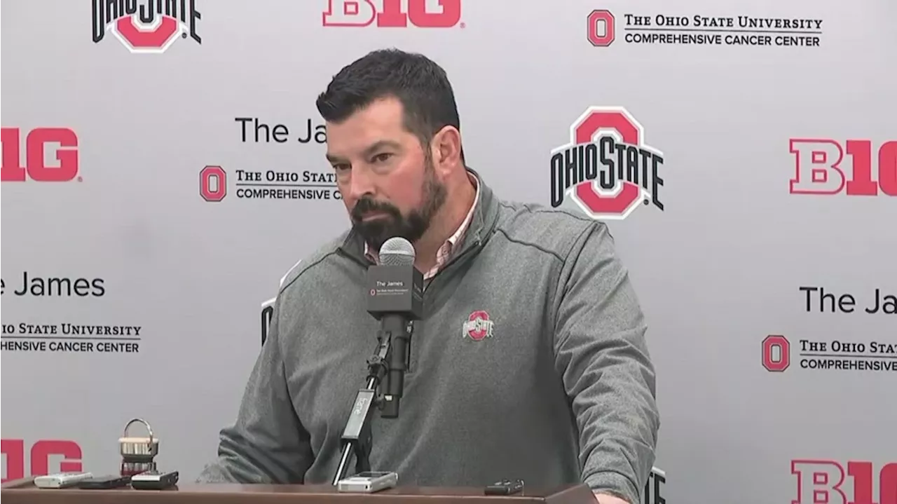 WATCH: Ryan Day holds press conference ahead of Michigan State-Ohio State game