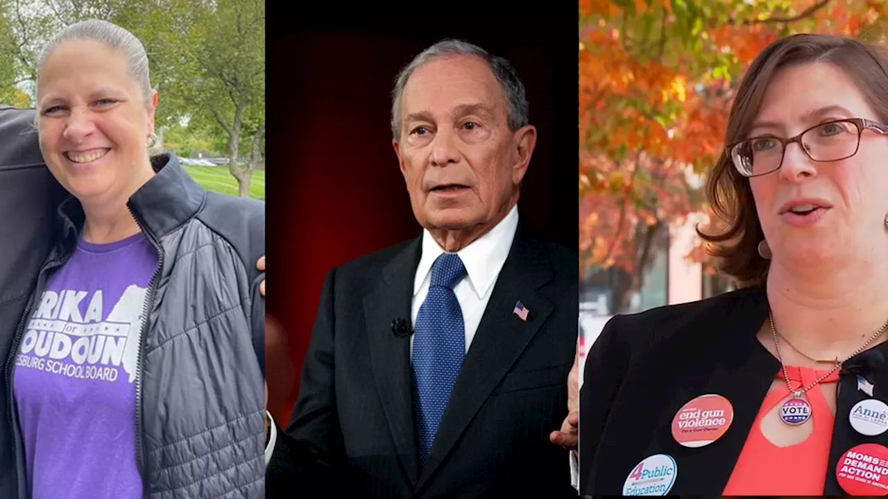 Mike Bloomberg helps tip the scales in Loudoun County school board race