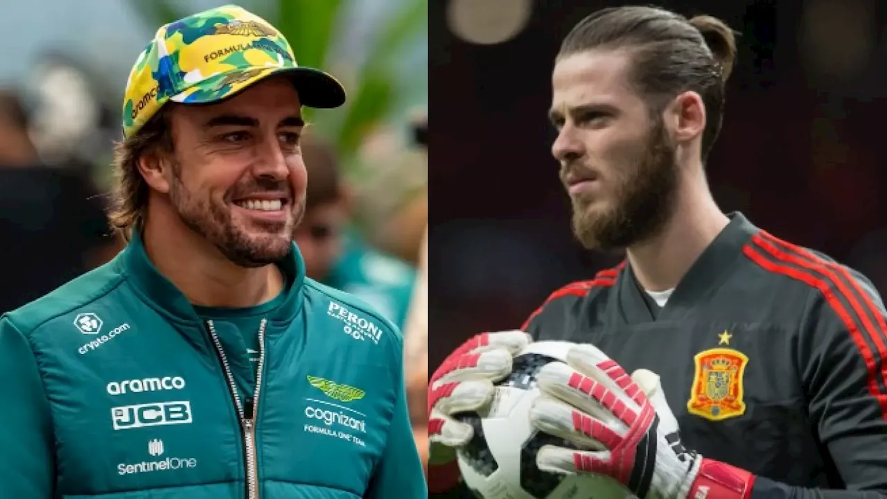 David De Gea celebra su 33 cumpleaños con un guiño a Fernando Alonso