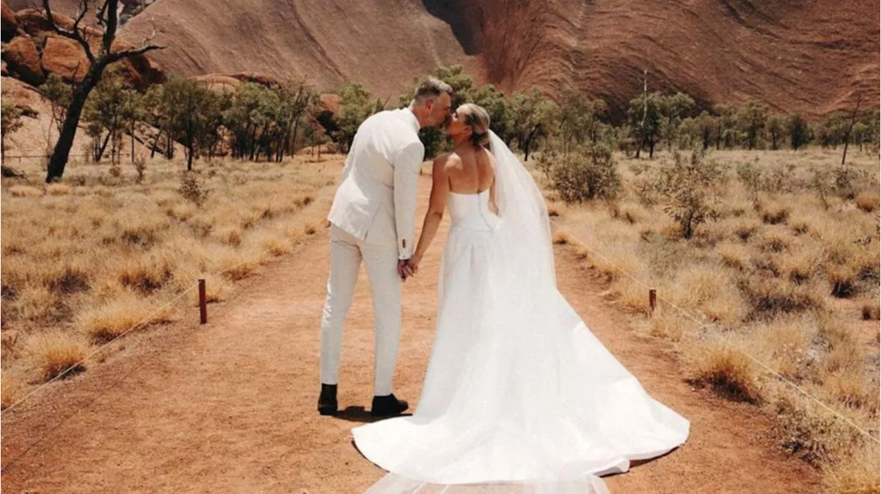 Channel 7 presenter Abbey Holmes wows in ‘perfect’ wedding to ex-AFL star Keegan Brooksby