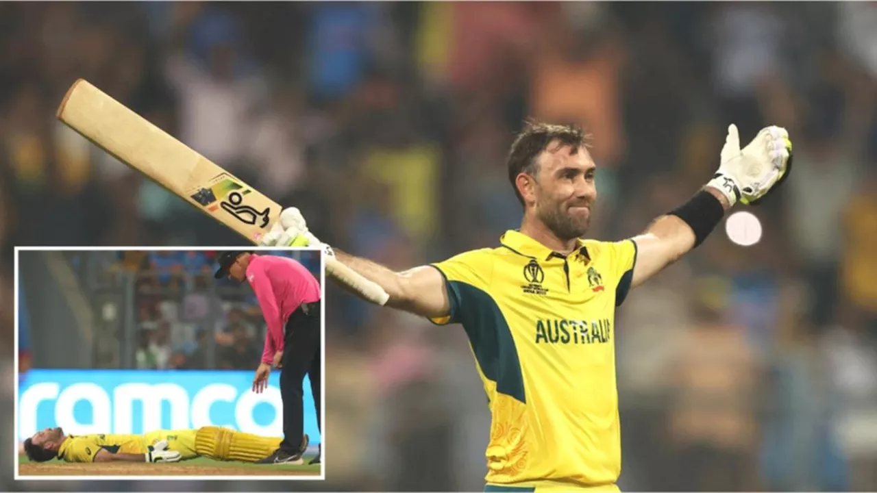 Glenn Maxwell plays ‘greatest innings ever’ to beat Afghanistan at Cricket World Cup