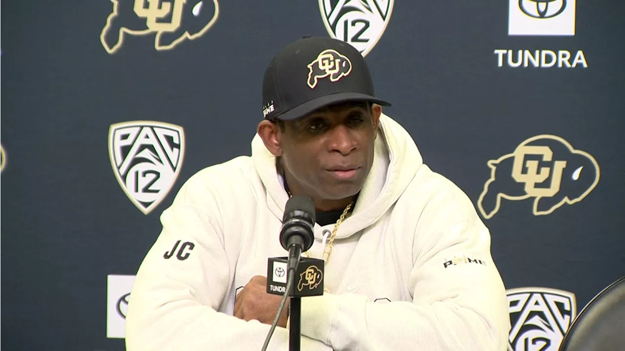 Deion Sanders holding press conference as CU Buffs prepare for final home game