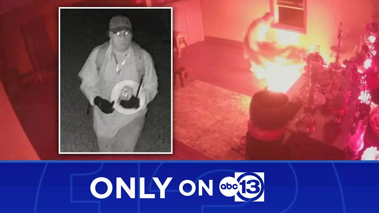 Buddhist temple firebombed by man seen throwing Molotov cocktail, video shows