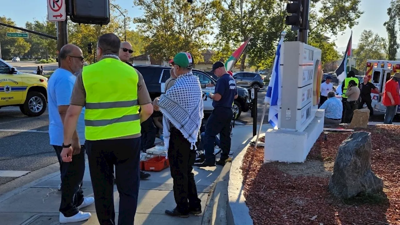 Elderly Jewish man dies after confrontation with pro-Palestinian protesters in Westlake Village