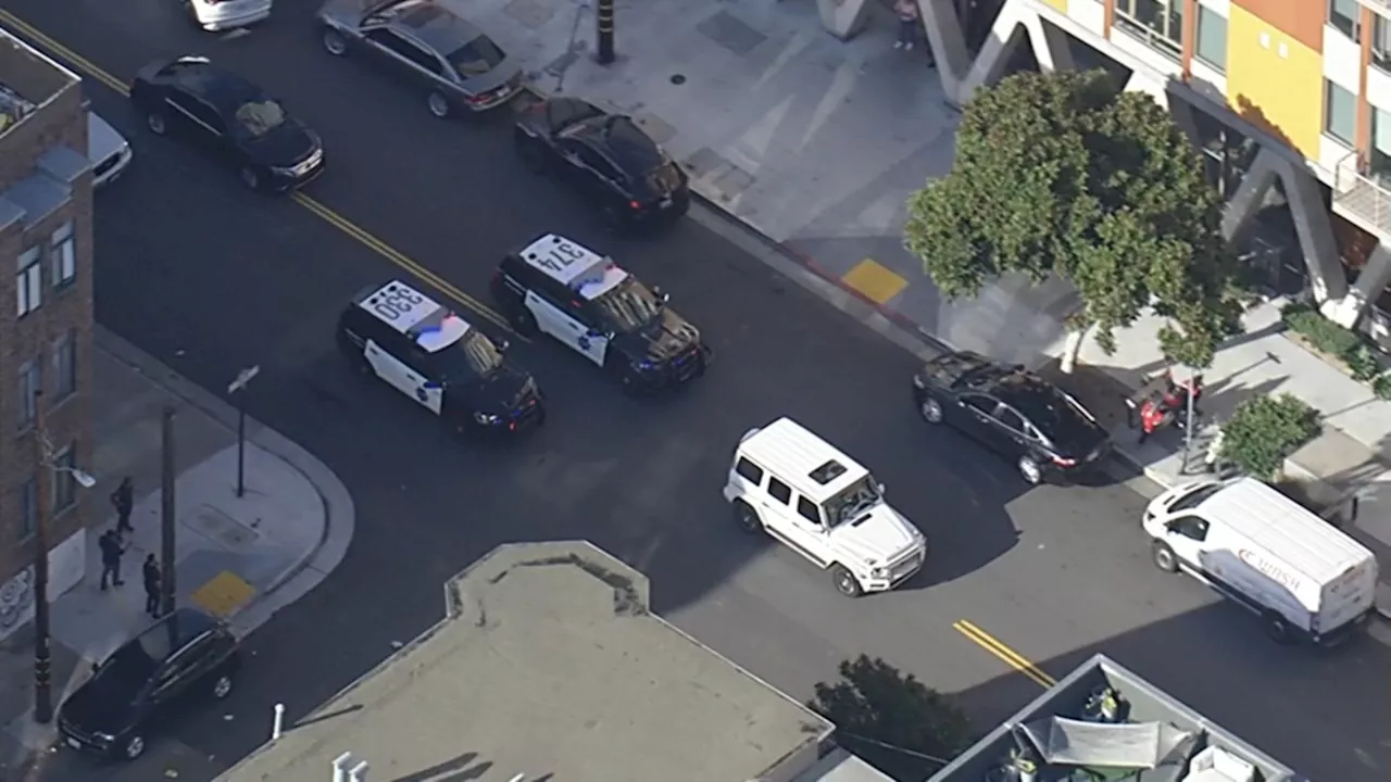 Person detained after leading SFPD officers on slow-speed chase