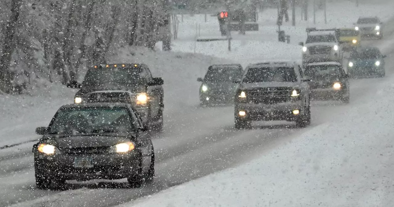 Snow and strong winds heading for much of Southcentral Alaska