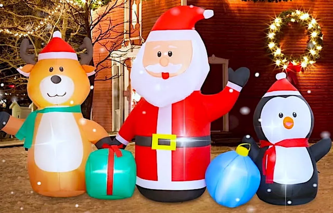 Top 11 Christmas lawn inflatables you can get at a discount this week