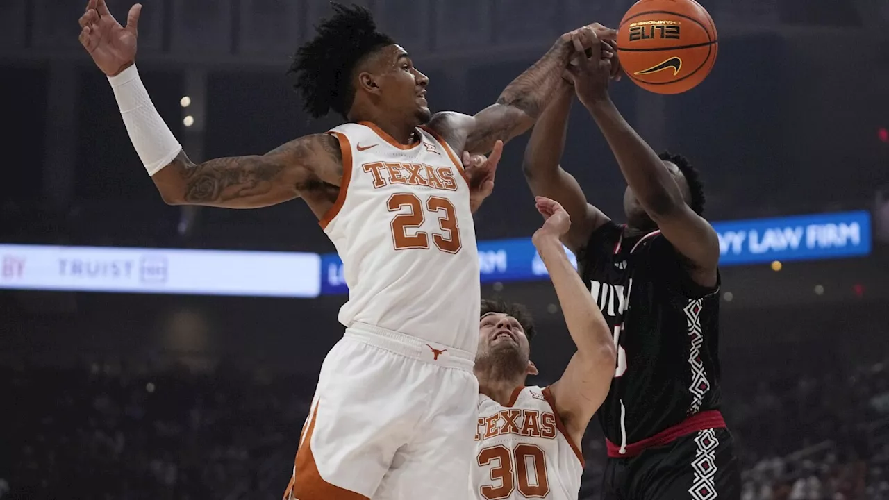 Horton scores 17 points to lead new look No. 18 Texas in 88-56 romp over Incarnate Word