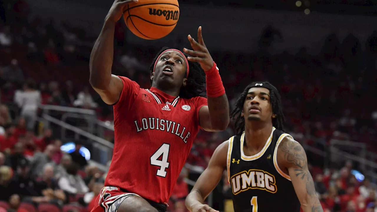 James, Traynor rally Louisville to 94-93 victory over UMBC