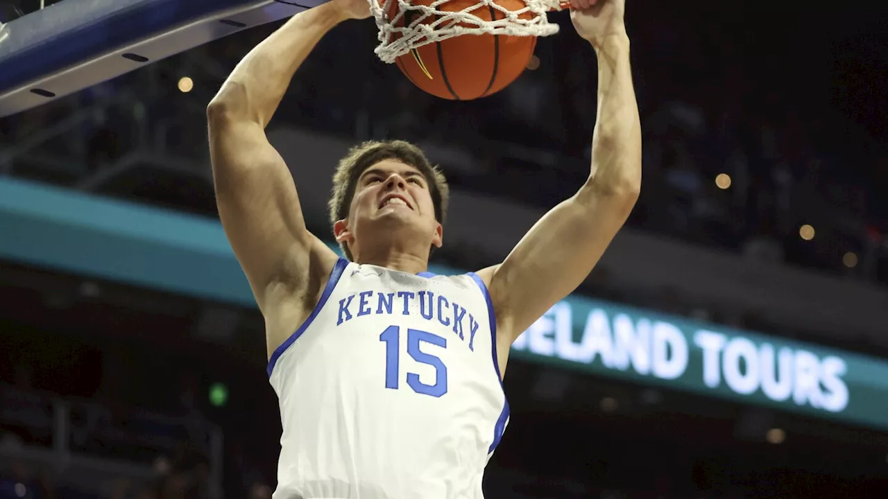 Rob Dillingham scores 17 points as No. 16 Kentucky beats New Mexico State 86-46