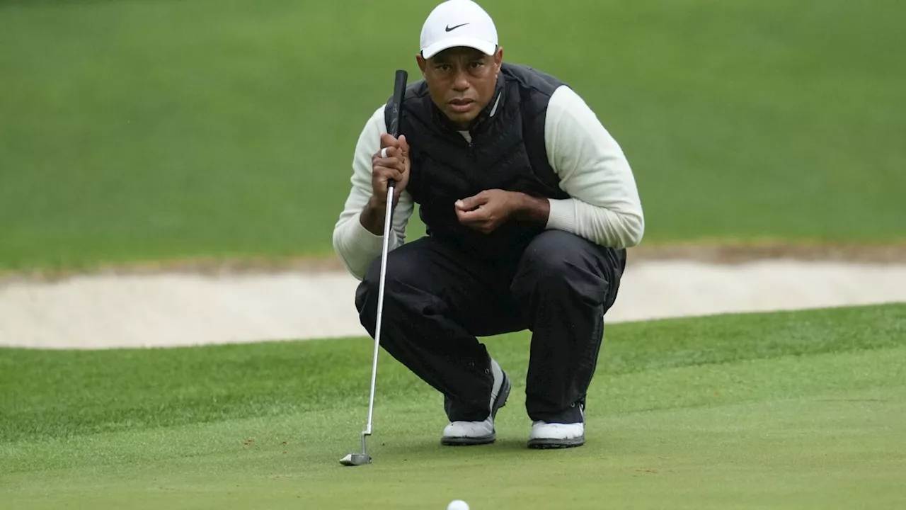 Tiger Woods says his right ankle is pain-free. It's the rest of his leg that still causes problems