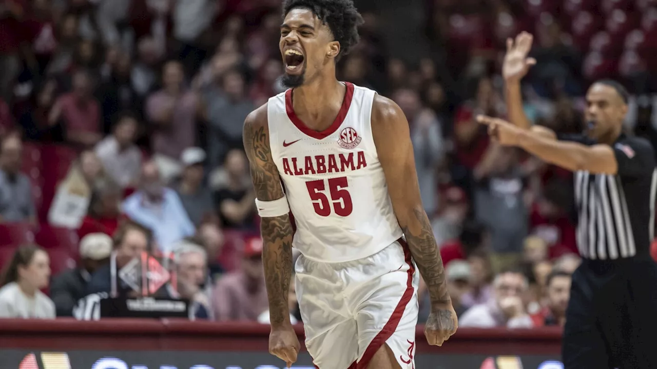 Transfer Grant Nelson scores 24 to lead No. 24 Alabama past Morehead State 105-73