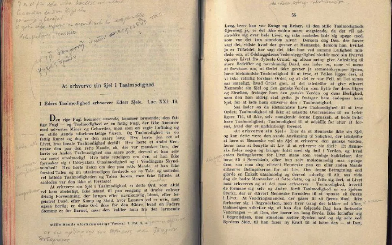 Salen a la luz las cartas que demuestran la admiración de Unamuno por Kierkegaard