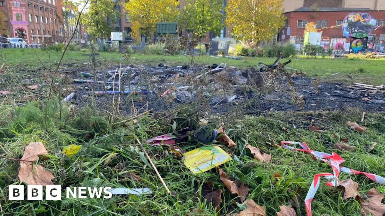 Ukrainian peace garden in Liverpool damaged by 'appalling' vandalism