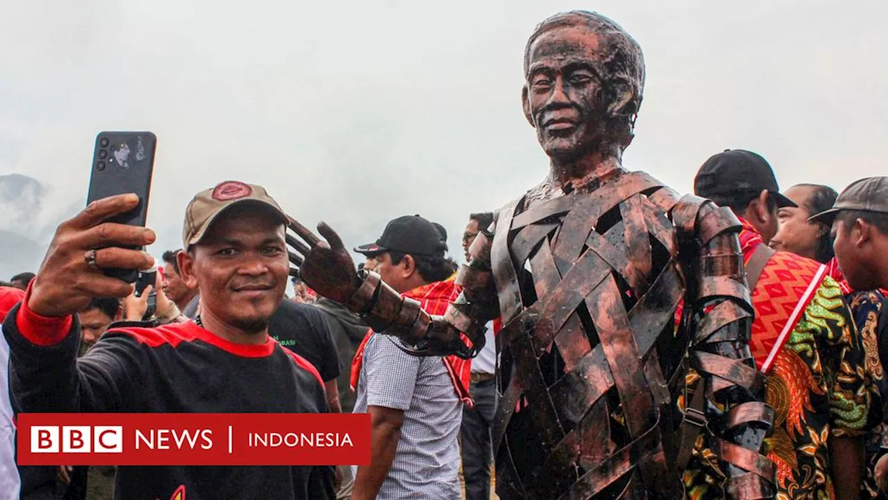 Patung Jokowi dibangun oleh masyarakat Karo, tanda terima kasih atau upaya meninggalkan 'prasasti' politik?