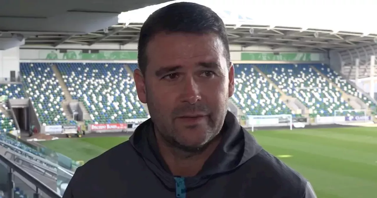 Linfield manager David Healy breaks silence on Grimsby Town speculation